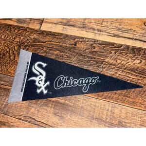 MLB Chicago White Sox Mini Pennant 4”x9” Baseball Flag Banner Rico